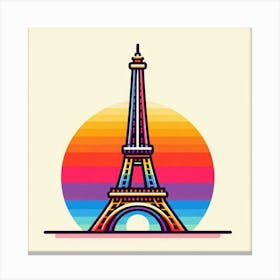 Eiffel Tower 2 Canvas Print