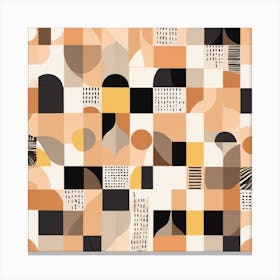 Abstract Geometric Pattern Canvas Print