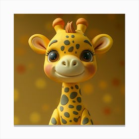 Giraffe 19 Canvas Print