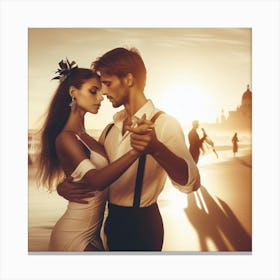 The Tango Canvas Print