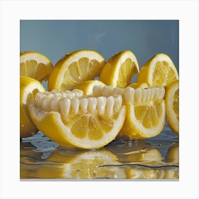 Lemon Teeth 1 Canvas Print