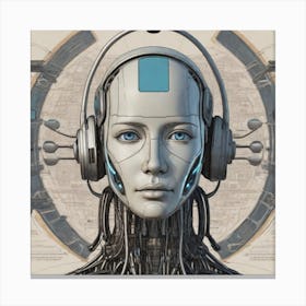 Cyborg 3 Canvas Print