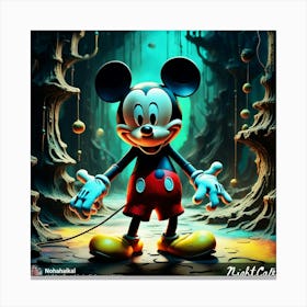 Mickey Mouse 3 Canvas Print