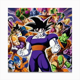 Dragon Ball Super 7 Canvas Print