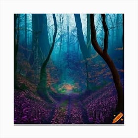 Forest Path Canvas Print