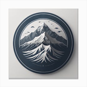 Mountain Range Canvas Print