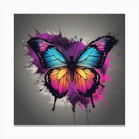 Butterfly - Butterfly Stock Videos & Royalty-Free Footage 12 Canvas Print