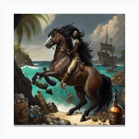 Pirates Of The Caribbean Canvas Print