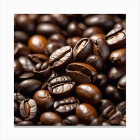 Coffee Beans 103 Canvas Print