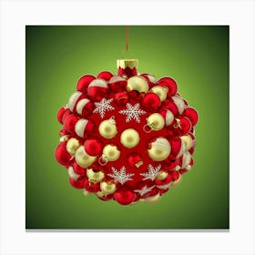 Christmas Ornaments 1 Canvas Print