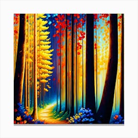 Forest Path 4 Canvas Print