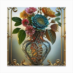 Vase Unique And Rare Decorative Antique 13 Canvas Print