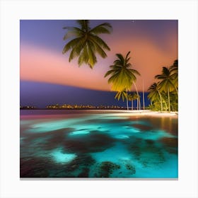 Maldives II Canvas Print