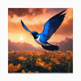 Giant Swallow Earth (1) Canvas Print