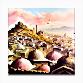 Turkish City Canvas Print