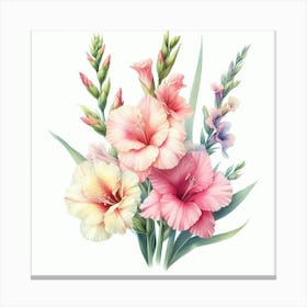 Gladioli 1 Canvas Print