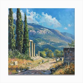 Acropolis 9 Canvas Print