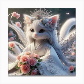 Fairy Cat Canvas Print