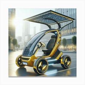 tricycle vehicle 1 Canvas Print