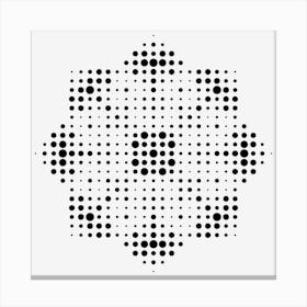 Dot Mandala 01 Canvas Print