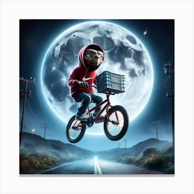 E.T Pedal  Your Way Home Canvas Print