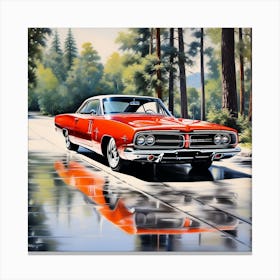 1960 Dodge Charger Canvas Print