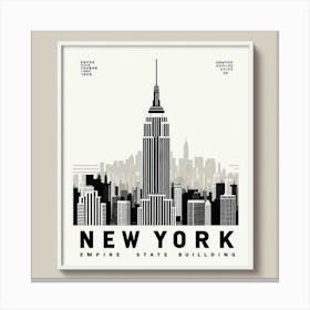 New York Skyline Canvas Print