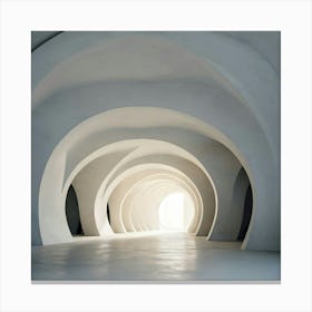 Tunnel - Tunnel Stock Videos & Royalty-Free Footage 1 Canvas Print
