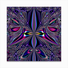 Abstract Art Fractal Fulcolor Canvas Print