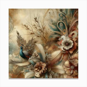 Peacock 3 Canvas Print