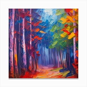 Forest Path Canvas Print