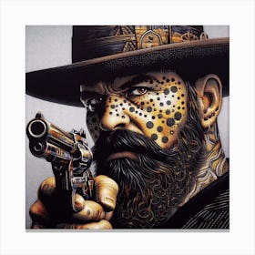 Texas Cowboy Canvas Print