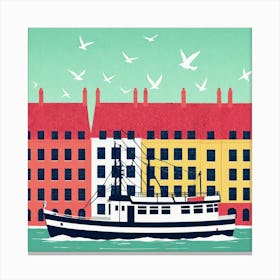 Swedish City 6 Canvas Print