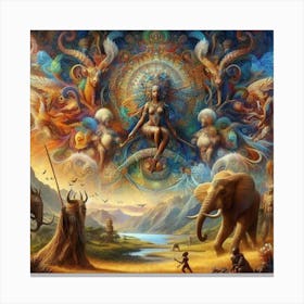 Shamanism Canvas Print