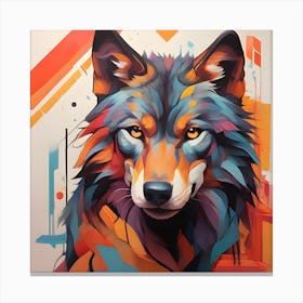 Wolf 10011 Canvas Print