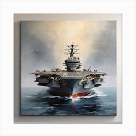 Aircraft carrier 1 Canvas Print