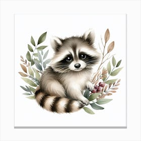 Racoon 3 Canvas Print