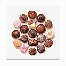 Chocolates 1 Canvas Print