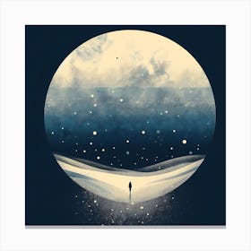 Moon Canvas Print