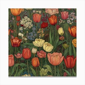 Tulips 12 Canvas Print