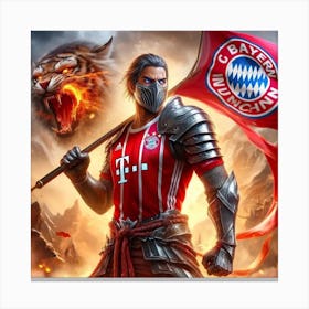Legend Of Bayern Munich Canvas Print