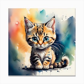 Baby Kitty Canvas Print