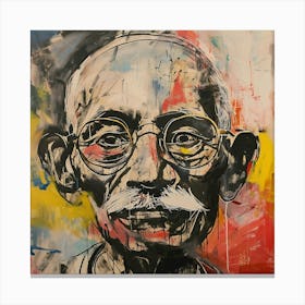 Gandhi (But Not Really) Canvas Print