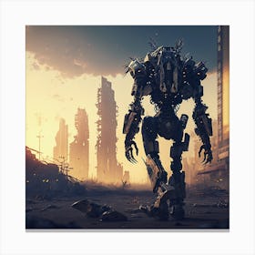 March On We Must Canvas Print