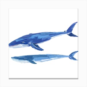 Blue Whale 07 Canvas Print