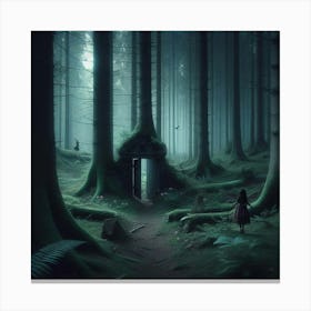 Dark Forest 6 Canvas Print