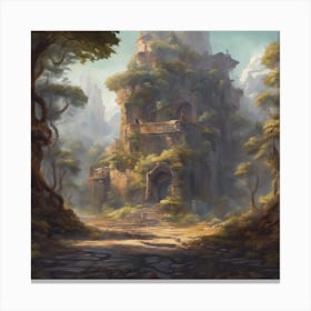 Fantasy Castle 9 Canvas Print