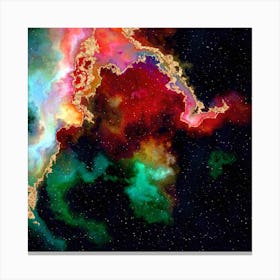 100 Nebulas in Space with Stars Abstract n.068 Canvas Print