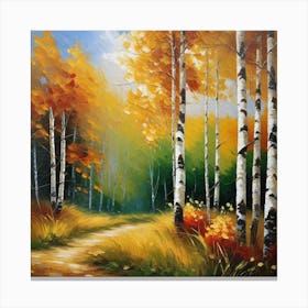 Autumn Path 5 Canvas Print