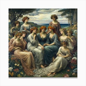 Ladies Of Summer Canvas Print